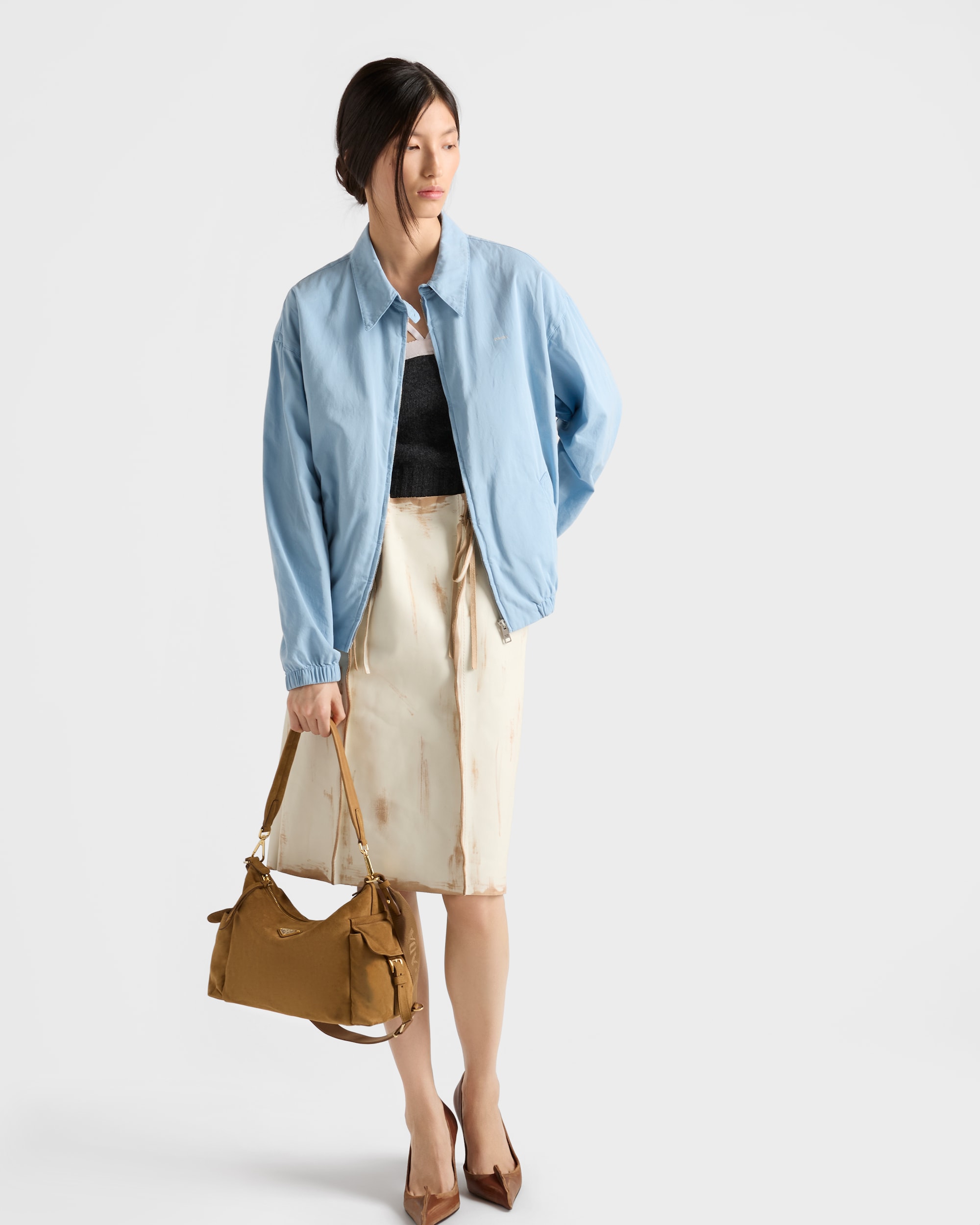 Large Prada Explore suede bag - Image 4